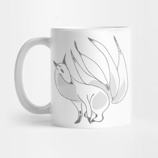 White Fox Mug